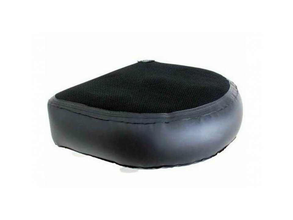 Image of black booster seat